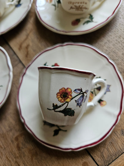 Tasses à expresso Sarreguemines, Agreste