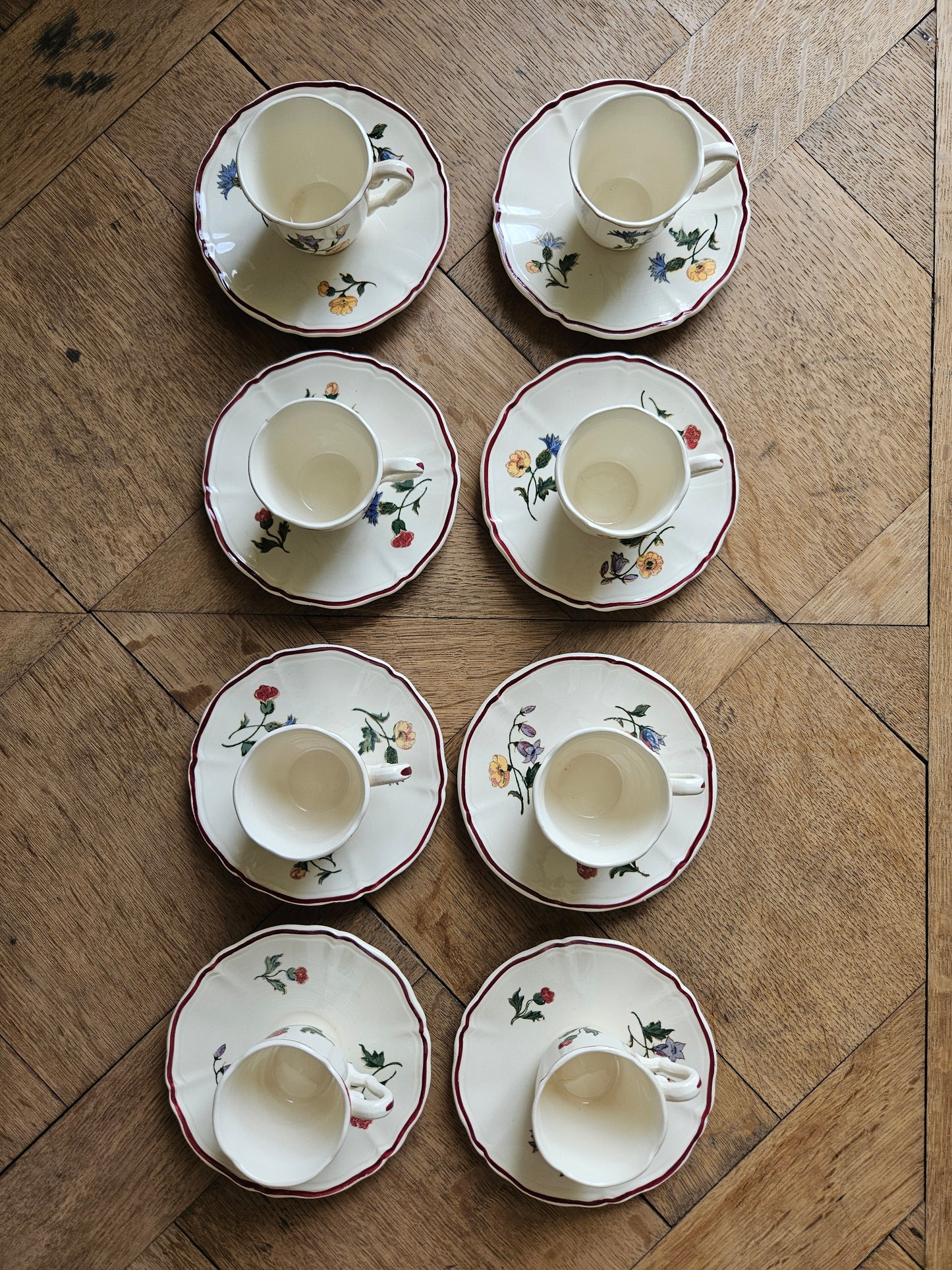 Tasses à expresso Sarreguemines, Agreste