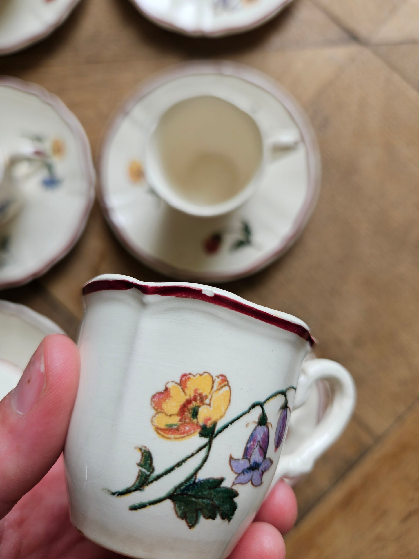 Tasses à expresso Sarreguemines, Agreste