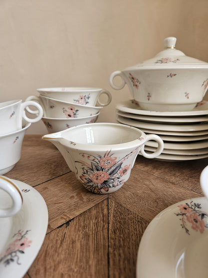 Service à thé Théodore Haviland, porcelaine de Limoges