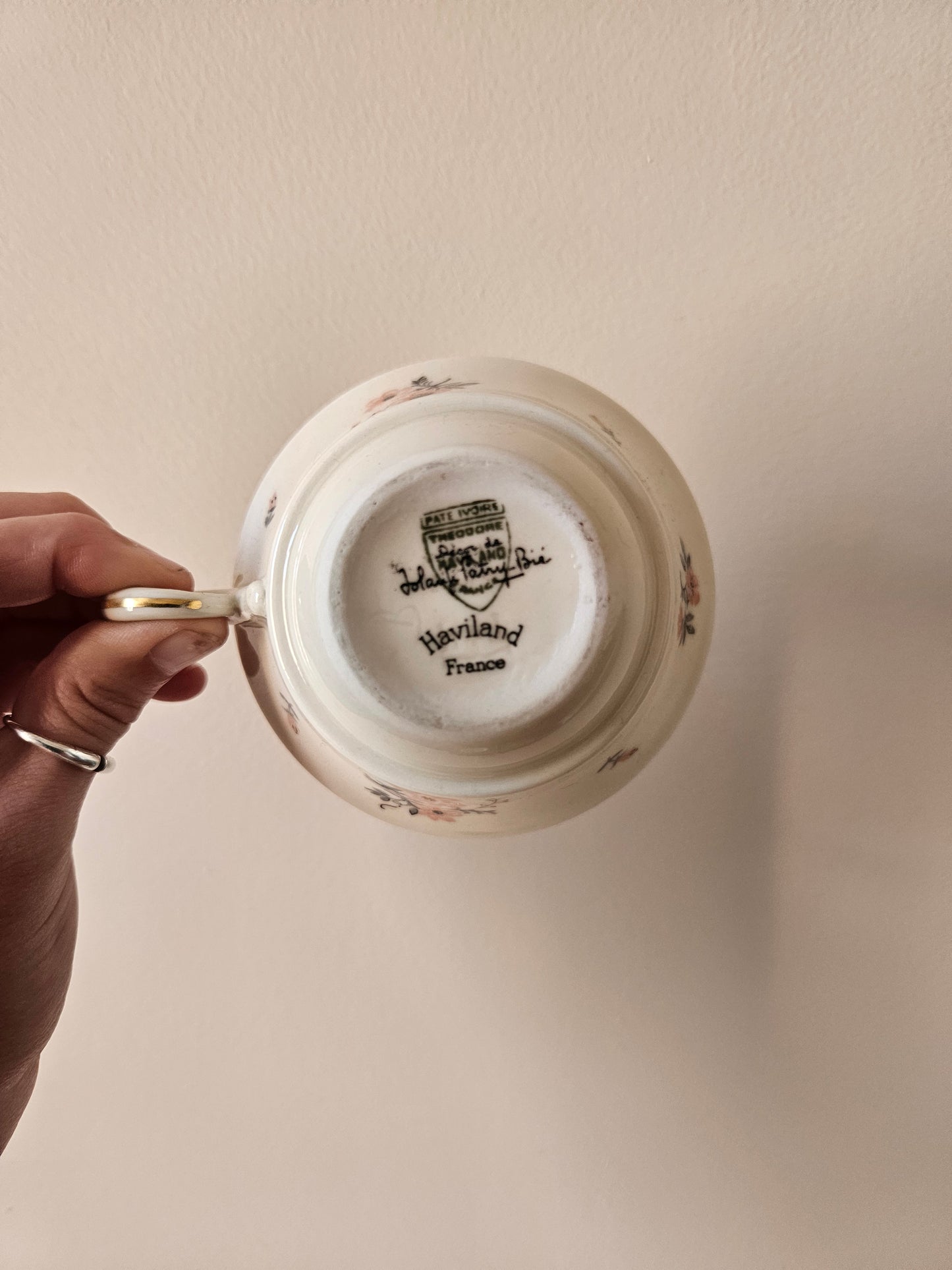 Service à thé Théodore Haviland, porcelaine de Limoges