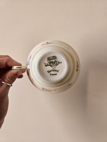 Service à thé Théodore Haviland, porcelaine de Limoges