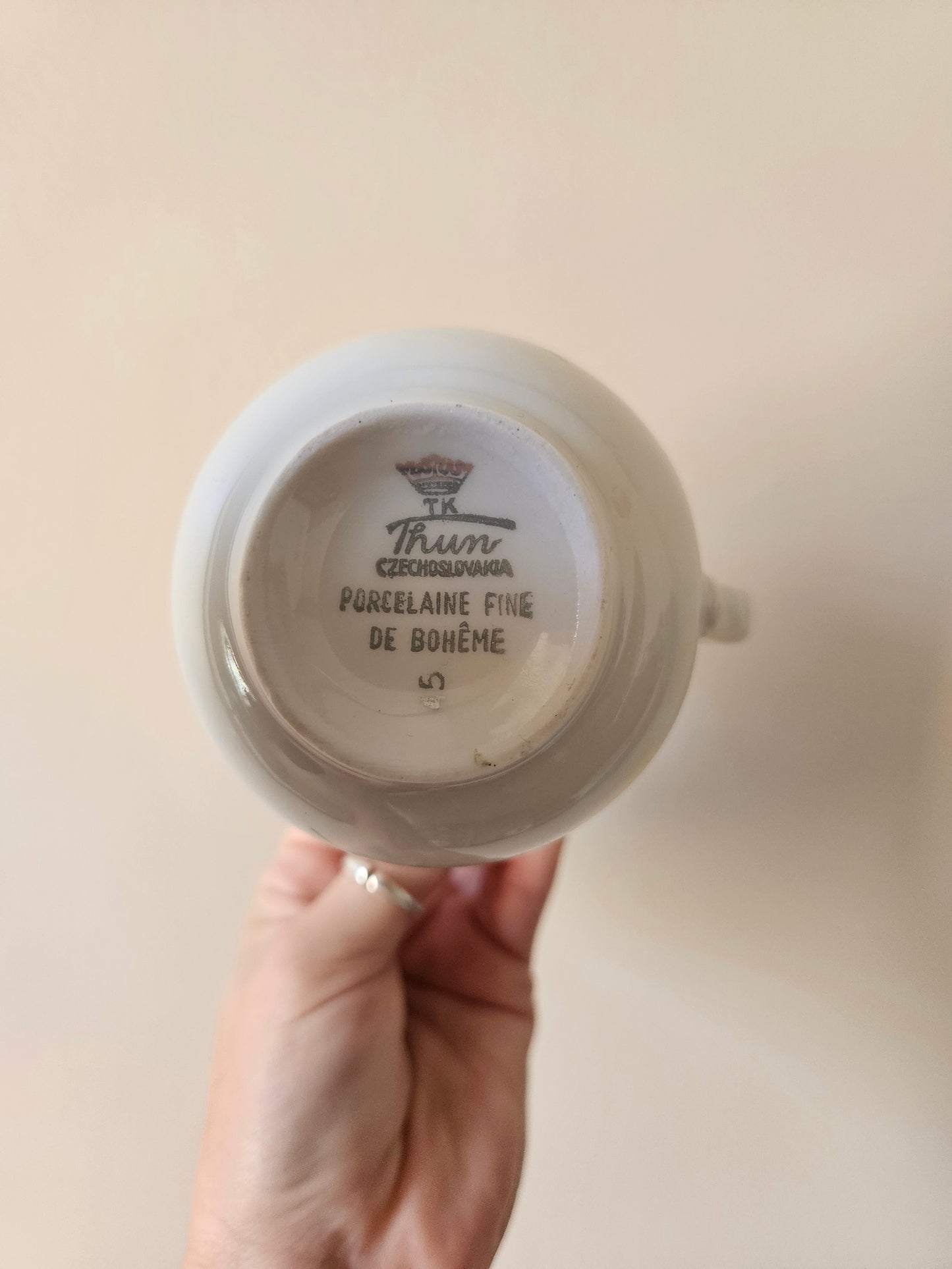 Service à café porcelaine de Bohême