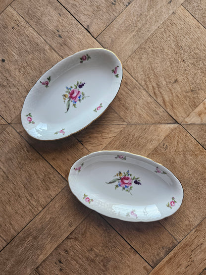 Raviers porcelaine de Bohême