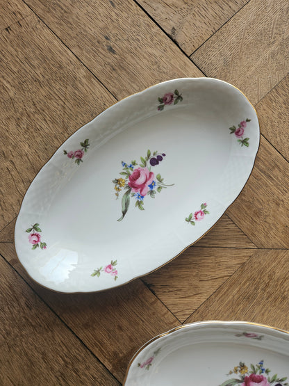 Raviers porcelaine de Bohême