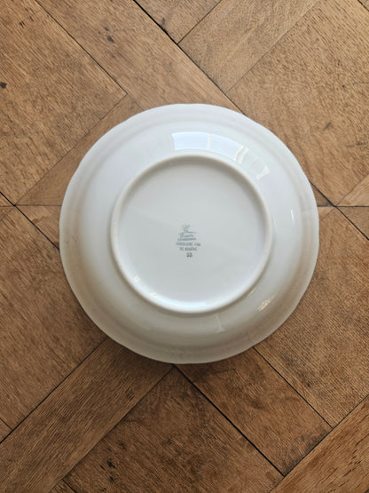 Saladier porcelaine de Bohême