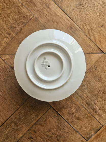 Saucière porcelaine de Bohême