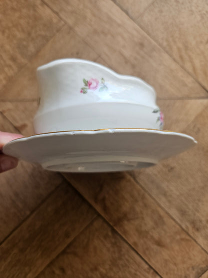 Saucière porcelaine de Bohême