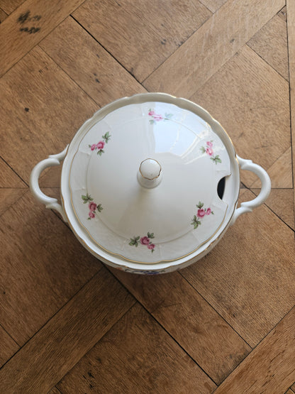 Soupière porcelaine de Bohême