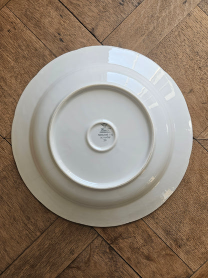 Plat creux porcelaine de Bohême