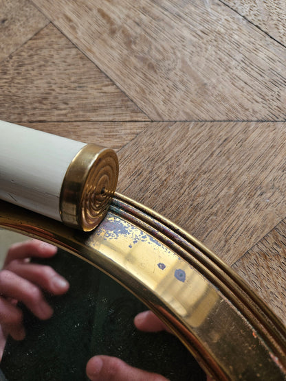 Plateau miroir apéritif Art Déco