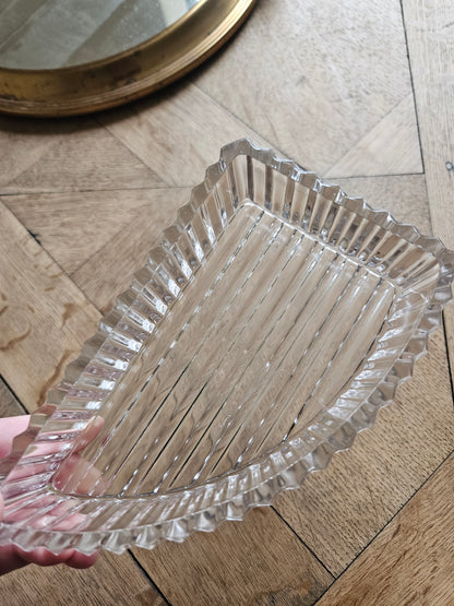 Plateau miroir apéritif Art Déco