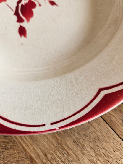 Assiettes creuses rétro 100% dépareillées