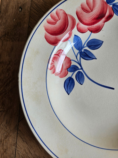 Assiettes creuses rétro 100% dépareillées