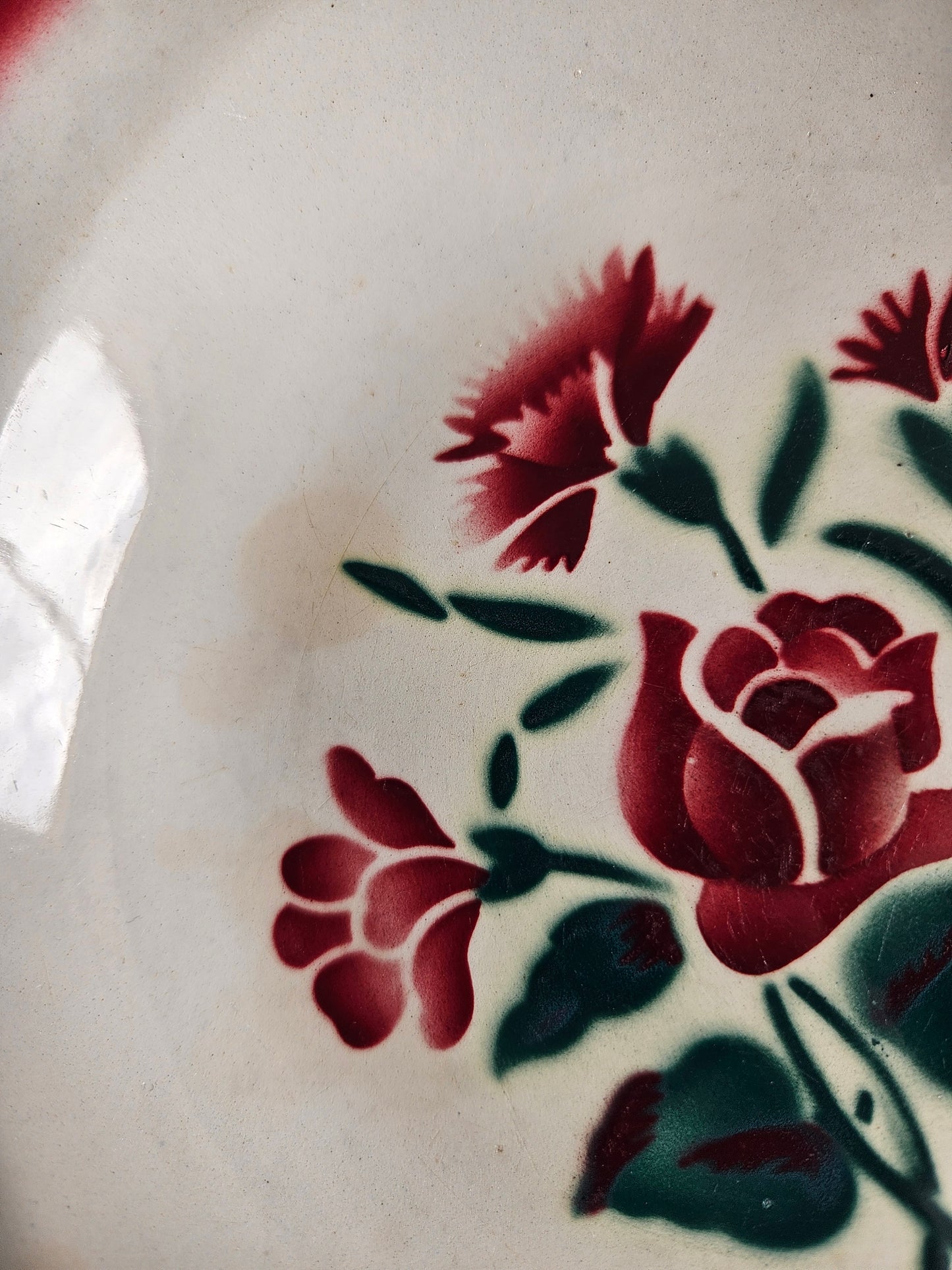 Assiettes creuses rétro 100% dépareillées