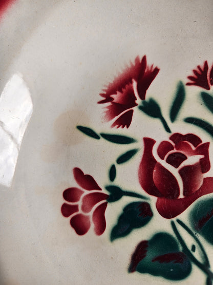 Assiettes creuses rétro 100% dépareillées