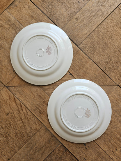 Assiettes à dessert dépareillées "Ispahan"