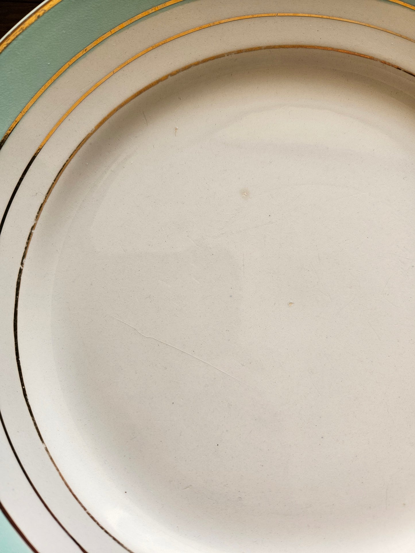 Assiettes plates dépareillées "Margaret"
