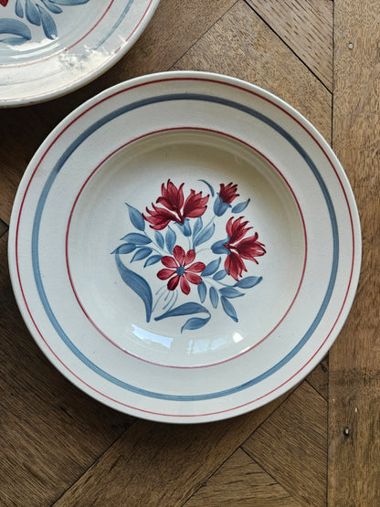 Assiettes creuses Lunéville, Herblay