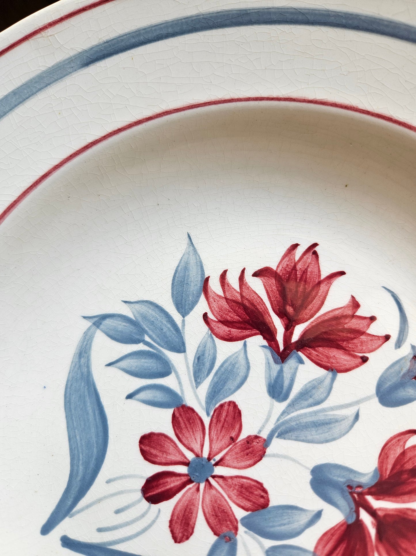 Assiettes creuses Lunéville, Herblay
