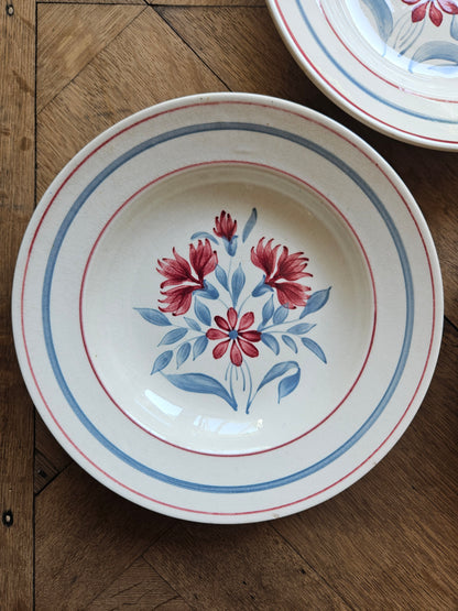Assiettes creuses Lunéville, Herblay