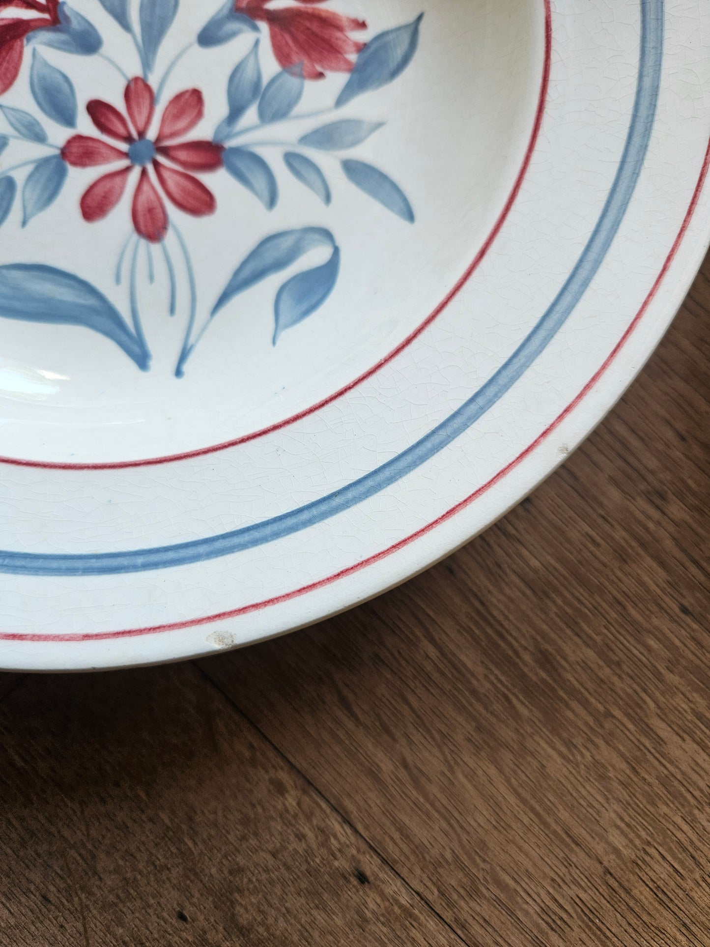 Assiettes creuses Lunéville, Herblay