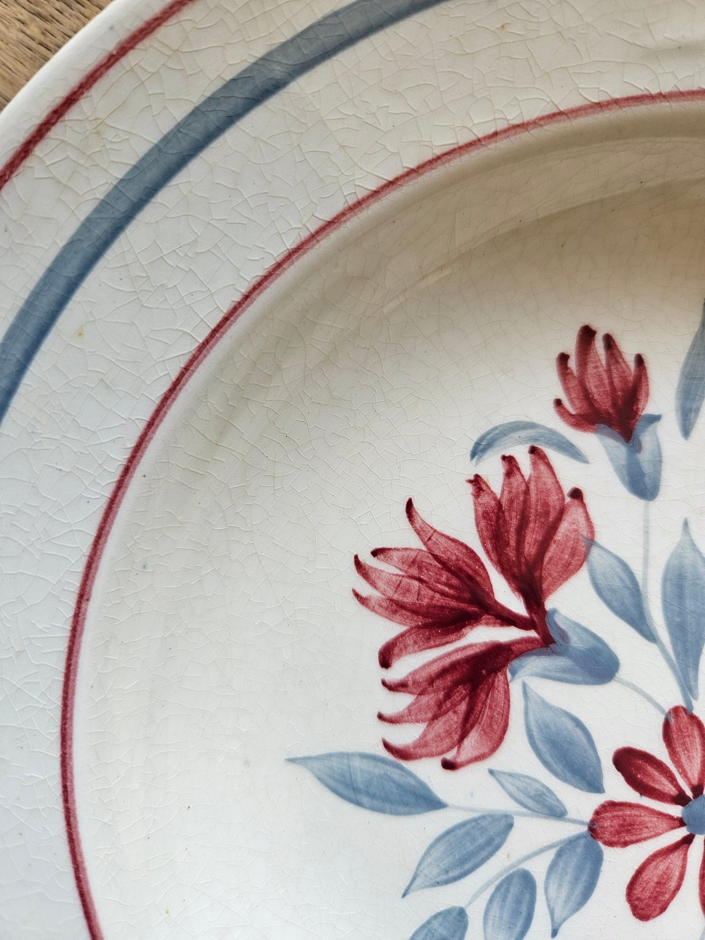 Assiettes creuses Lunéville, Herblay