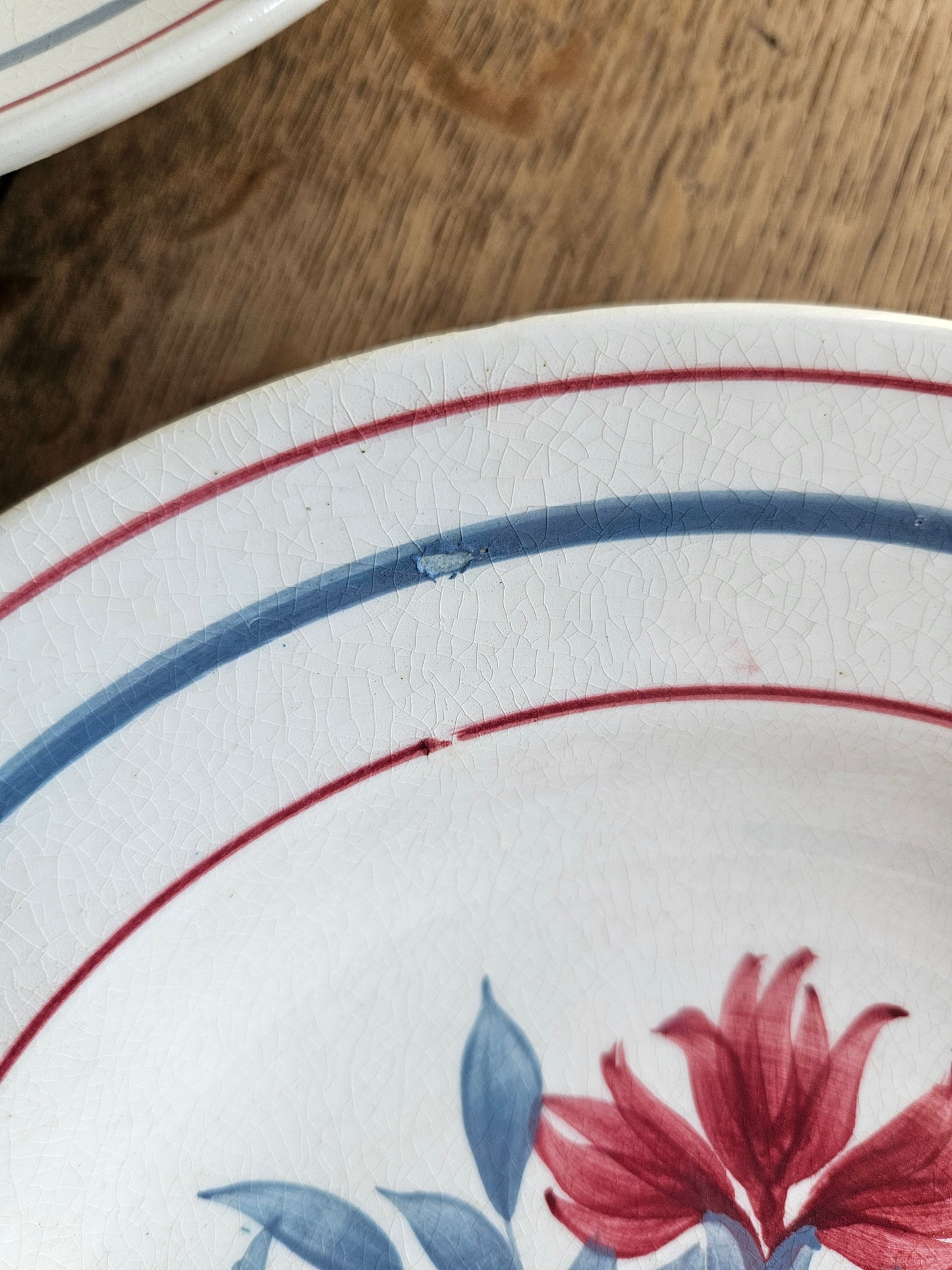 Assiettes creuses Lunéville, Herblay