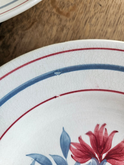Assiettes creuses Lunéville, Herblay