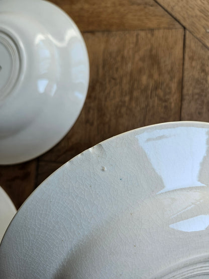 Assiettes creuses Lunéville, Herblay
