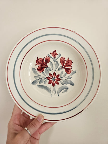 Assiettes creuses Lunéville, Herblay