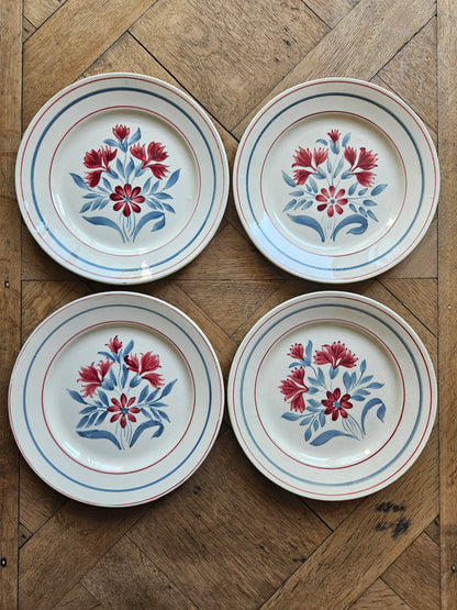 Assiettes plates Lunéville, Herblay