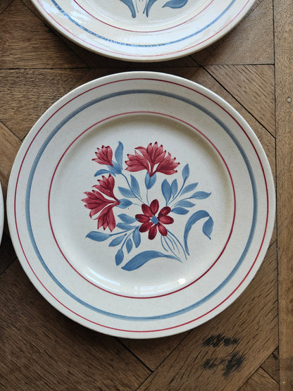 Assiettes plates Lunéville, Herblay