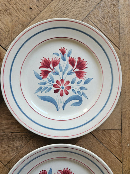 Assiettes plates Lunéville, Herblay