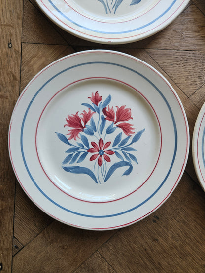 Assiettes plates Lunéville, Herblay