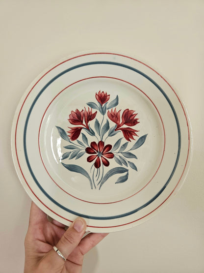 Assiettes plates Lunéville, Herblay