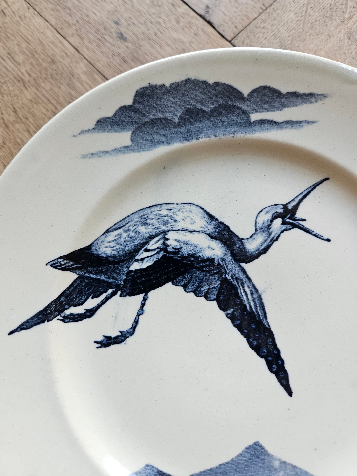 Assiette sur pied K&G Lunéville