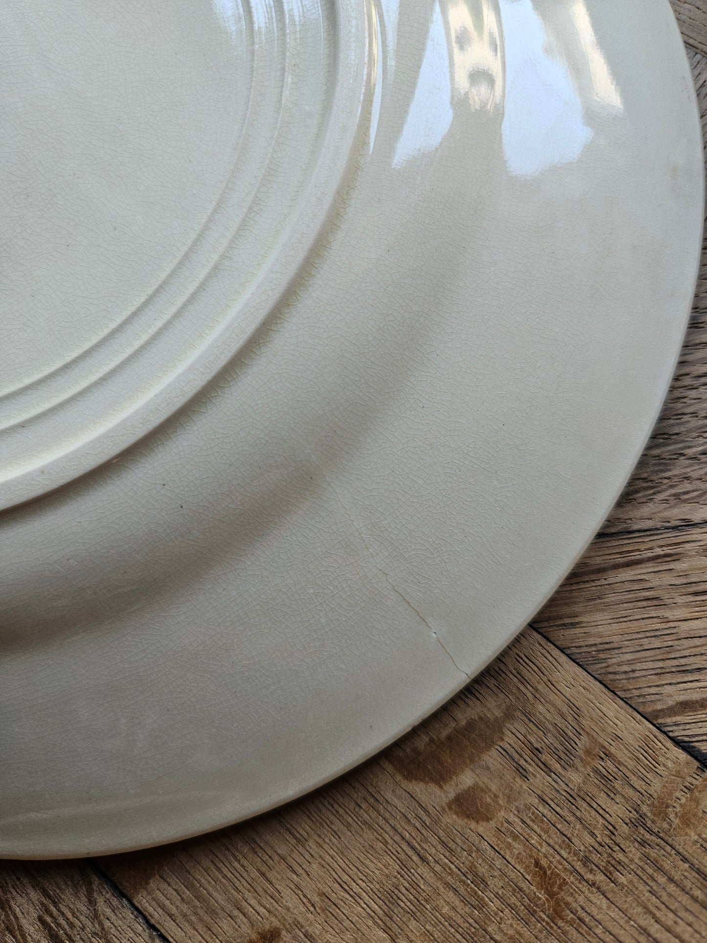 Assiettes plates Onnaing, Églantines