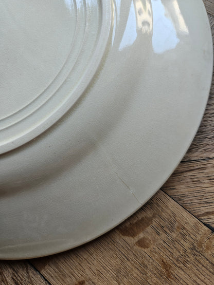 Assiettes plates Onnaing, Églantines