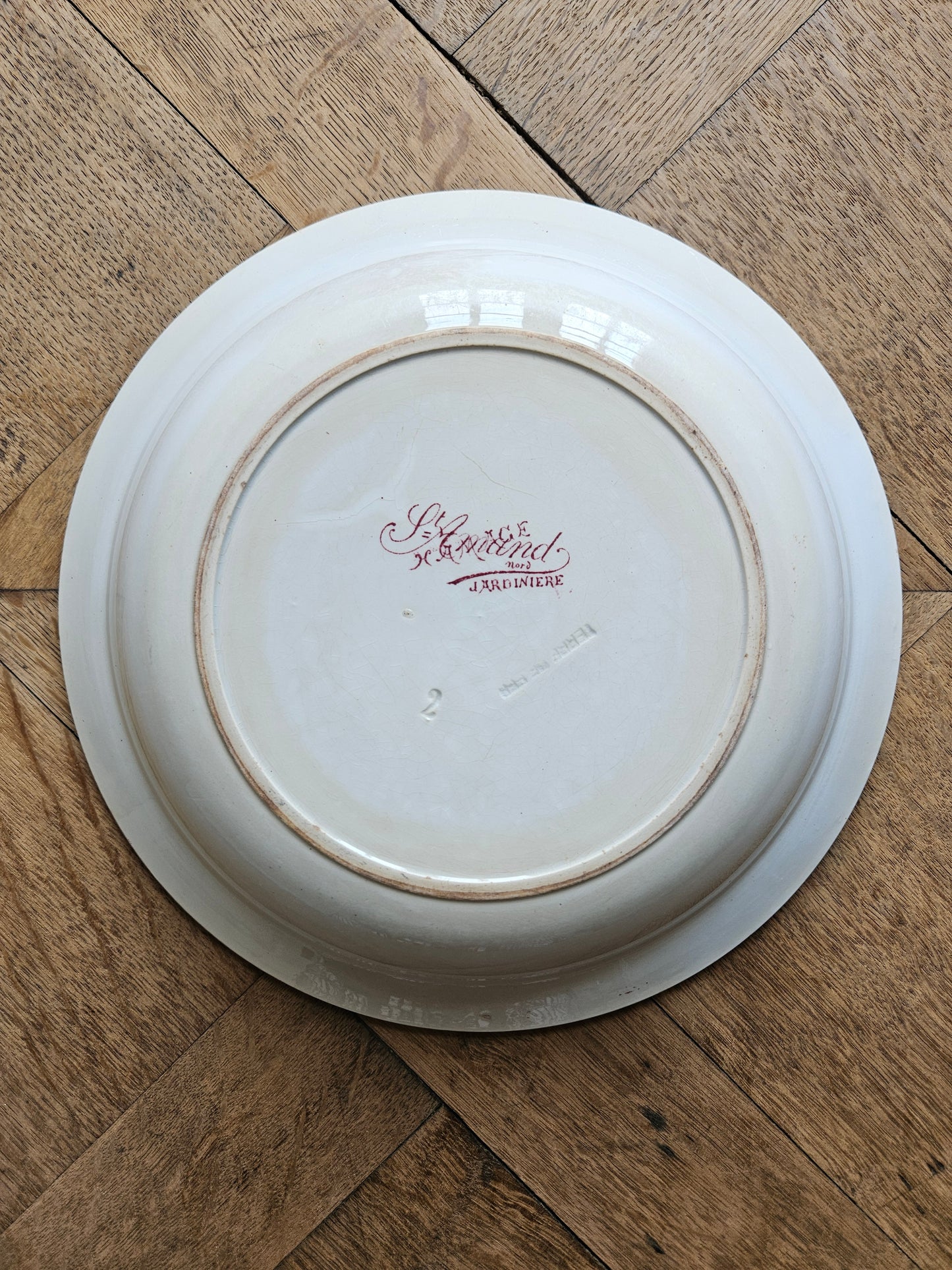 Plat creux St Amand, Jardinière