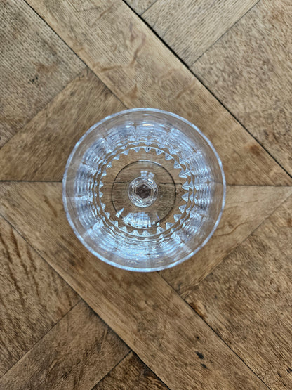 Verres à pied cristal de Sèvres