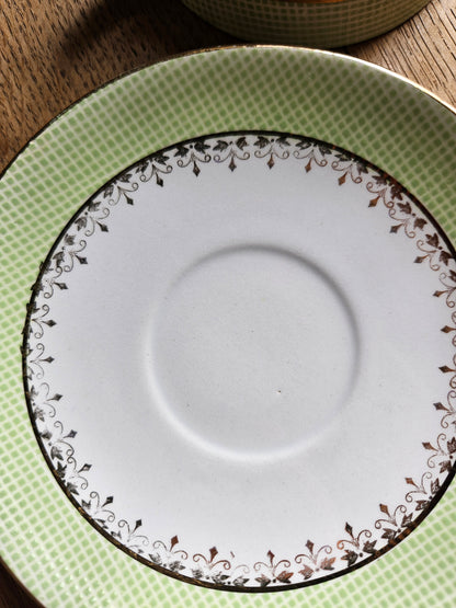 Tasses St Amand, vert pomme