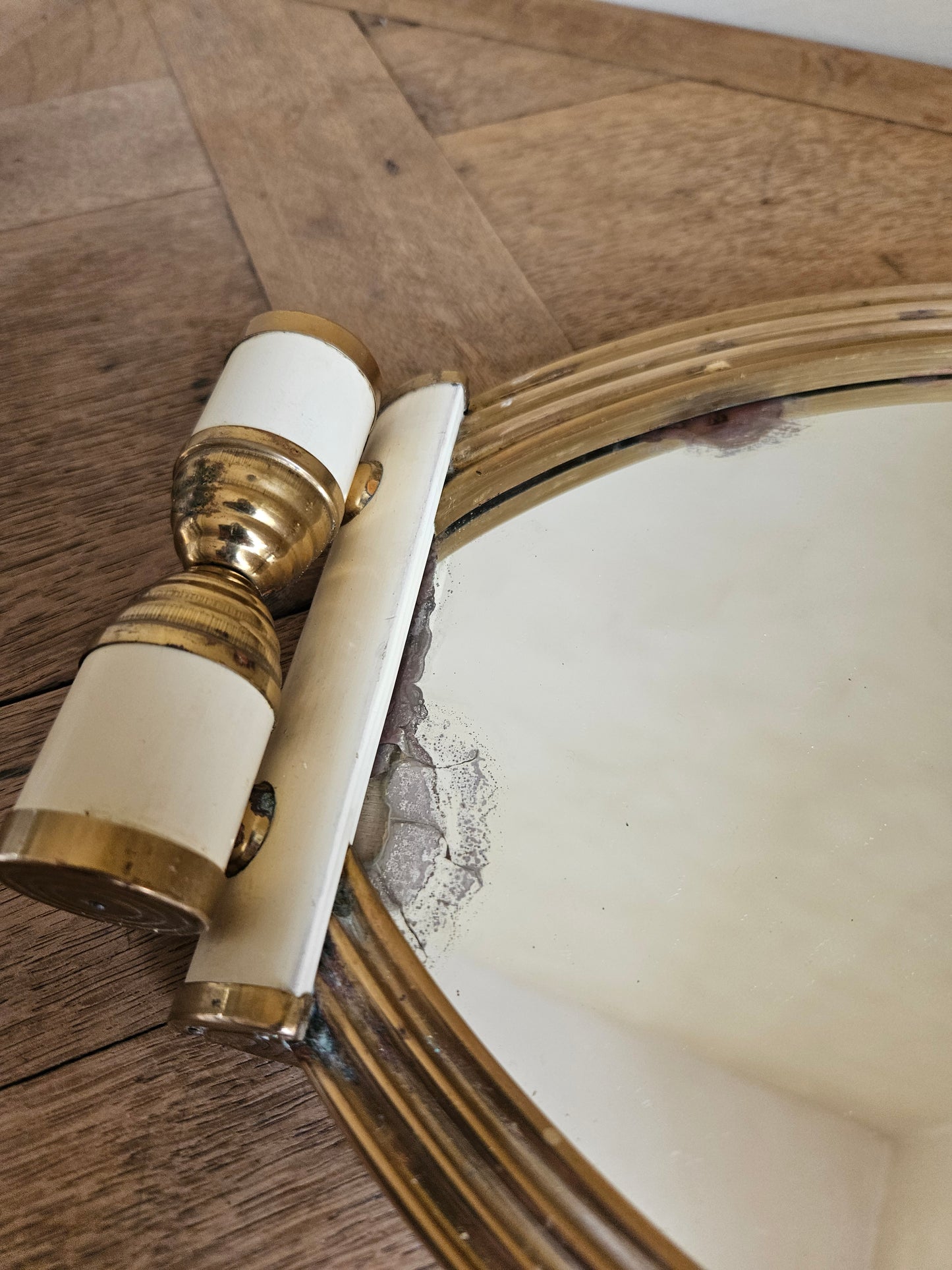 Plateau miroir apéritif Art Déco