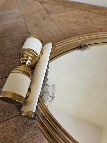 Plateau miroir apéritif Art Déco