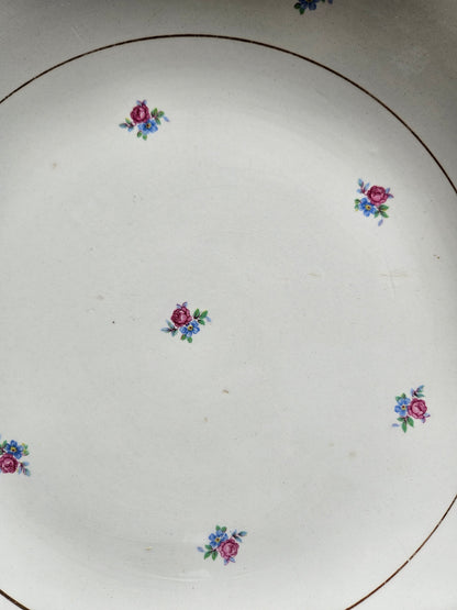 Plat à gâteau K&G Lunéville, Floréal
