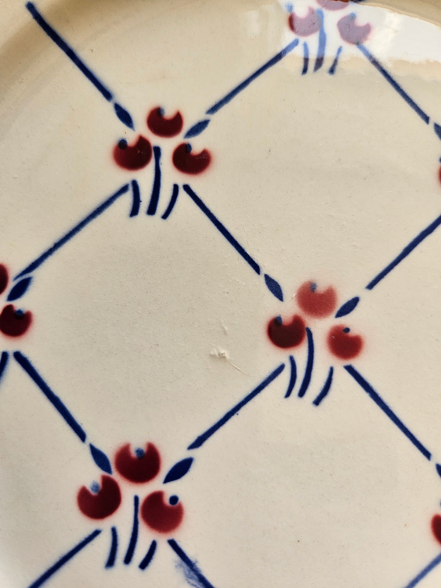 Assiettes plates Badonviller, Normandie
