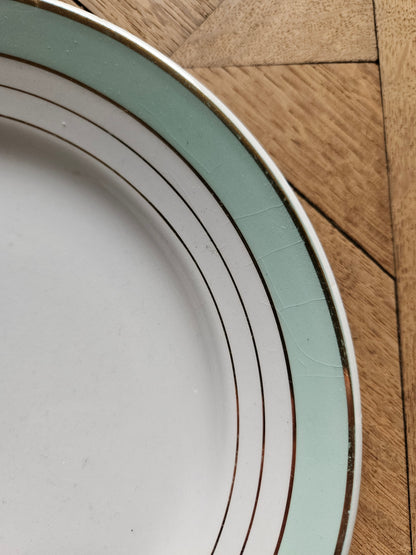 Assiettes plates dépareillées "Périgord"