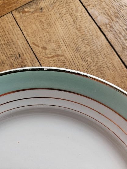 Assiettes plates dépareillées "Périgord"