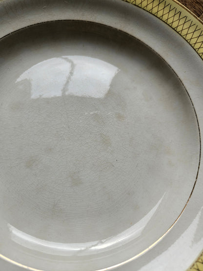 Assiettes creuses vintage 100% dépareillées