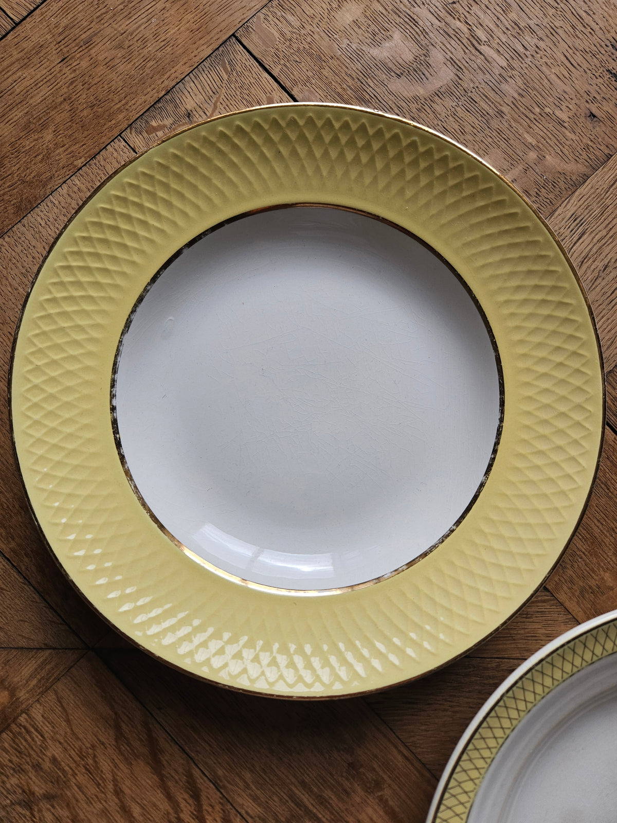 Assiettes creuses vintage 100% dépareillées